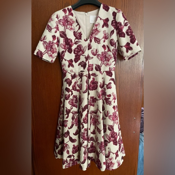 Gal meets glam Edith Cream Raspberry 0P Petite - Picture 2 of 3